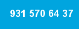 931 570 64 37 931 570 64 37